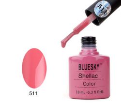 Гель-лак Bluesky Shellac 511 (натурально-розовый) 10 мл  